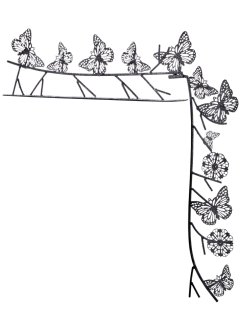 Dörrkarmsprydnad med fjärilar, bpc living bonprix collection