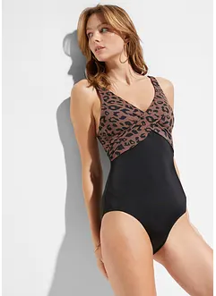 Baddräkt i återvunnen polyamid, bonprix