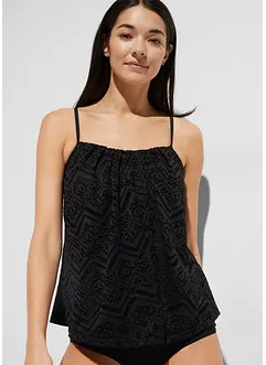 Tankiniöverdel i spets, bonprix