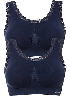 Sömlös BH-topp från Feel Comfort (2-pack), bpc bonprix collection