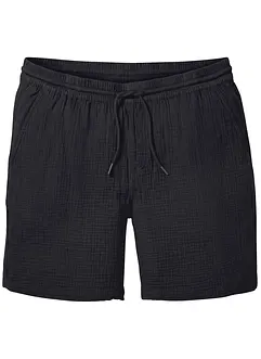 Långa muslinshorts, Regular Fit, bonprix