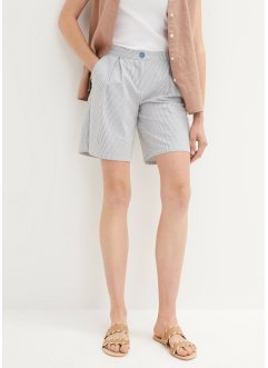 Randiga shorts i bäckebölja med justerbar bekväm midja, bpc bonprix collection