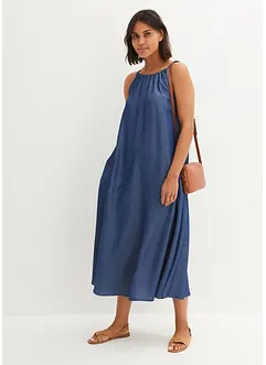 Jeansklänning av lyocell med mjukt fall, bonprix