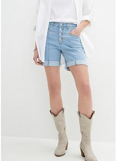Bekväma stretchiga jeansshorts, John Baner JEANSWEAR