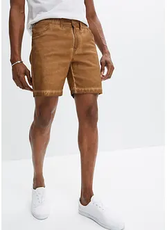 Stretchshorts med tvättad look, normal passform, bpc bonprix collection