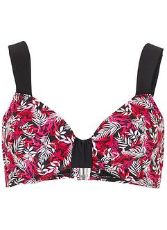 Bikiniöverdel med bygel, av återvunnen polyamid, bpc bonprix collection