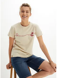 Mönstrad T-shirt, bonprix