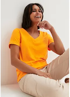 T-shirt i ren bomull, bonprix