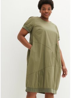 O-formad klänning med fickor, bpc bonprix collection