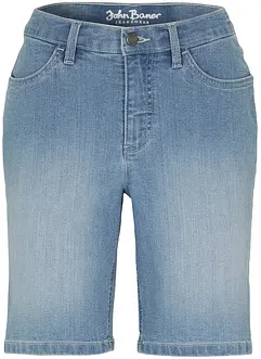 Straight Jeans Bermudas Mid Waist, bonprix