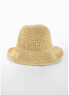 Solhatt med halmlook, bonprix