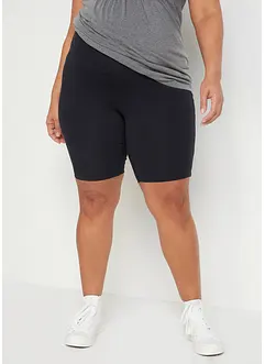 Mammacykelbyxa med ekologisk bomull (2-pack), bonprix