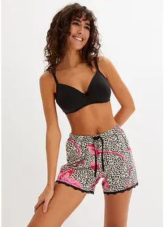 Shorts (2-pack) med tunn spets, bonprix