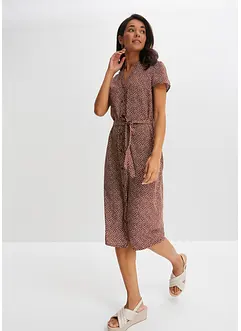 Prickig blusklänning, bonprix