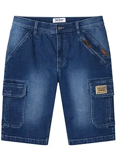 Jeansshorts i stretch, normal passform, bonprix