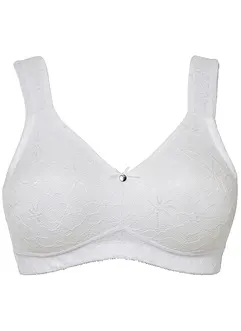 Avlastande BH utan bygel, med vadderade axelband, bonprix