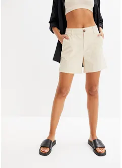 Kypertshorts med hög midja, bonprix