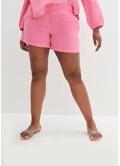 Muslinshorts i bomull, bpc bonprix collection