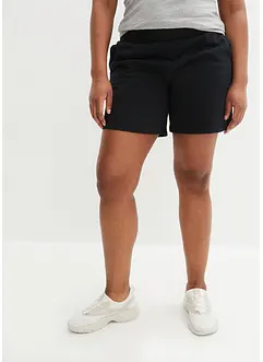 Trikåshorts med hög midja, bonprix