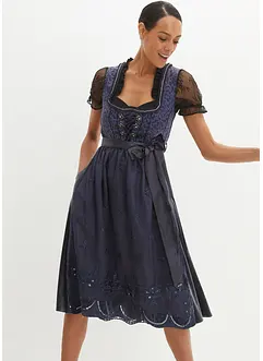 Leopardmönstrad dirndl, bonprix