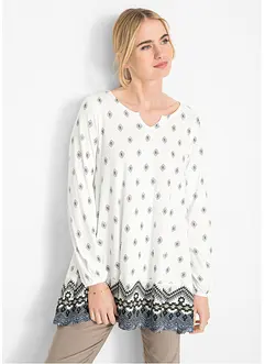Tunika i bomull och viskos, bonprix