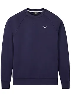 Sweatshirt med återvunnen polyester och raglanärmar, bonprix