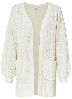 Cardigan med fickor, bonprix