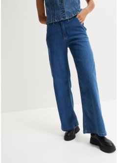 Stretchiga paperbag-jeans, John Baner JEANSWEAR