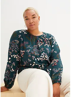 Blus i hållbar viskos, bonprix