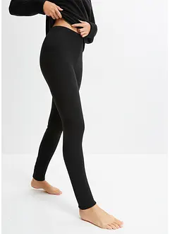 Värmande funktionsleggings med skönt fleecefoder, bonprix