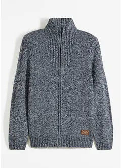 Cardigan med ståkrage, bonprix