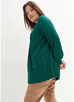 Cardigan med fickor, bonprix