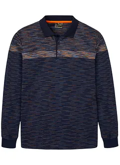 Långärmad pikétröja, bonprix