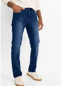 Stretchjeans med bekvämt snitt, normal passform, raka ben, bonprix