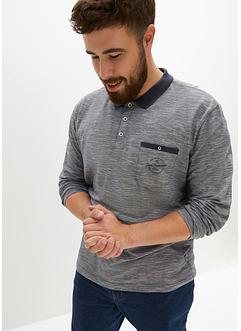 Pikétröja, långärmad, John Baner JEANSWEAR