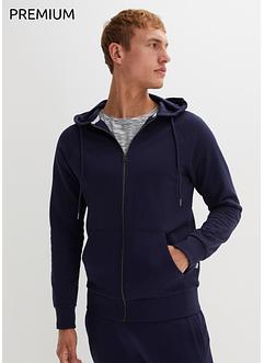 Munkjacka med luva i ekologisk bomull, premium, bpc bonprix collection