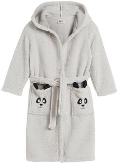 Morgonrock i teddyfleece för barn, bpc bonprix collection
