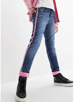 Termojeans med jerseyfoder, bonprix