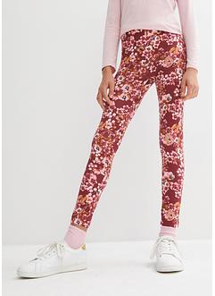 Flickleggings med blommönster (2-pack), bpc bonprix collection