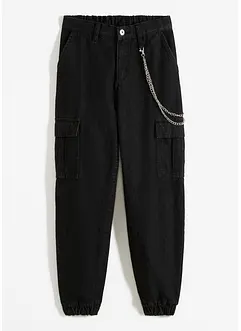 Cargojeans med kedja, bonprix