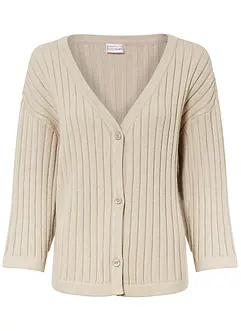Cardigan i boxig modell, bonprix