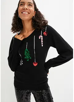 Finstickad tröja, bonprix