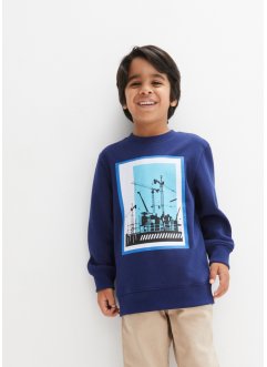 Sweatshirt med tryck för barn, bpc bonprix collection