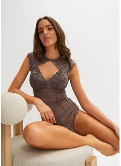 Body med vacker spets, bonprix