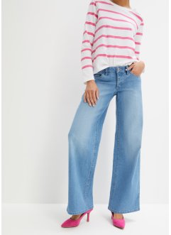 Extra vida jeans med låg midja, RAINBOW
