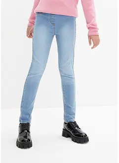 Jeggings med medelhög midja (2-pack), bonprix