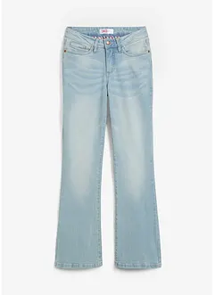 Stretchjeans med medelhög midja, bootcut, bonprix