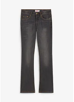 Stretchjeans med medelhög midja, bootcut, bonprix