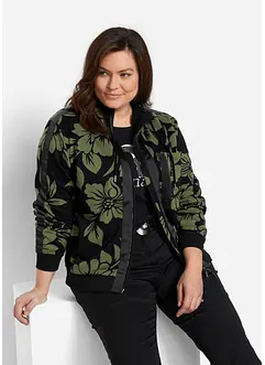 Sweatjacka med bomull, bonprix