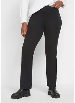 Leggings i bomull med utsvängda ben, bonprix